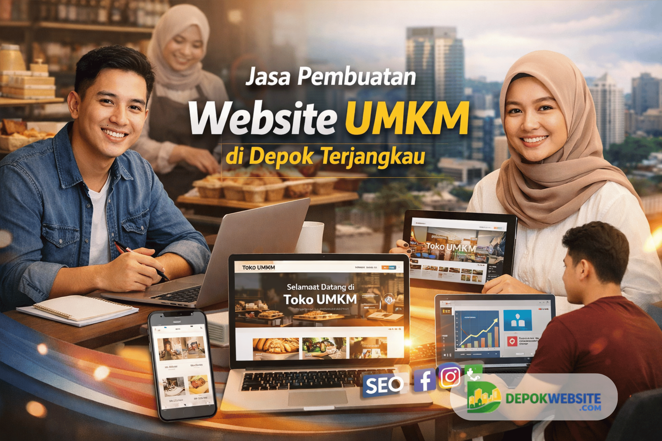 Jasa Pembuatan Website UMKM di Depok Terjangkau